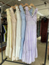 Summer Ladies Ruffle Half Sleeves Layer Flounce Dresses
